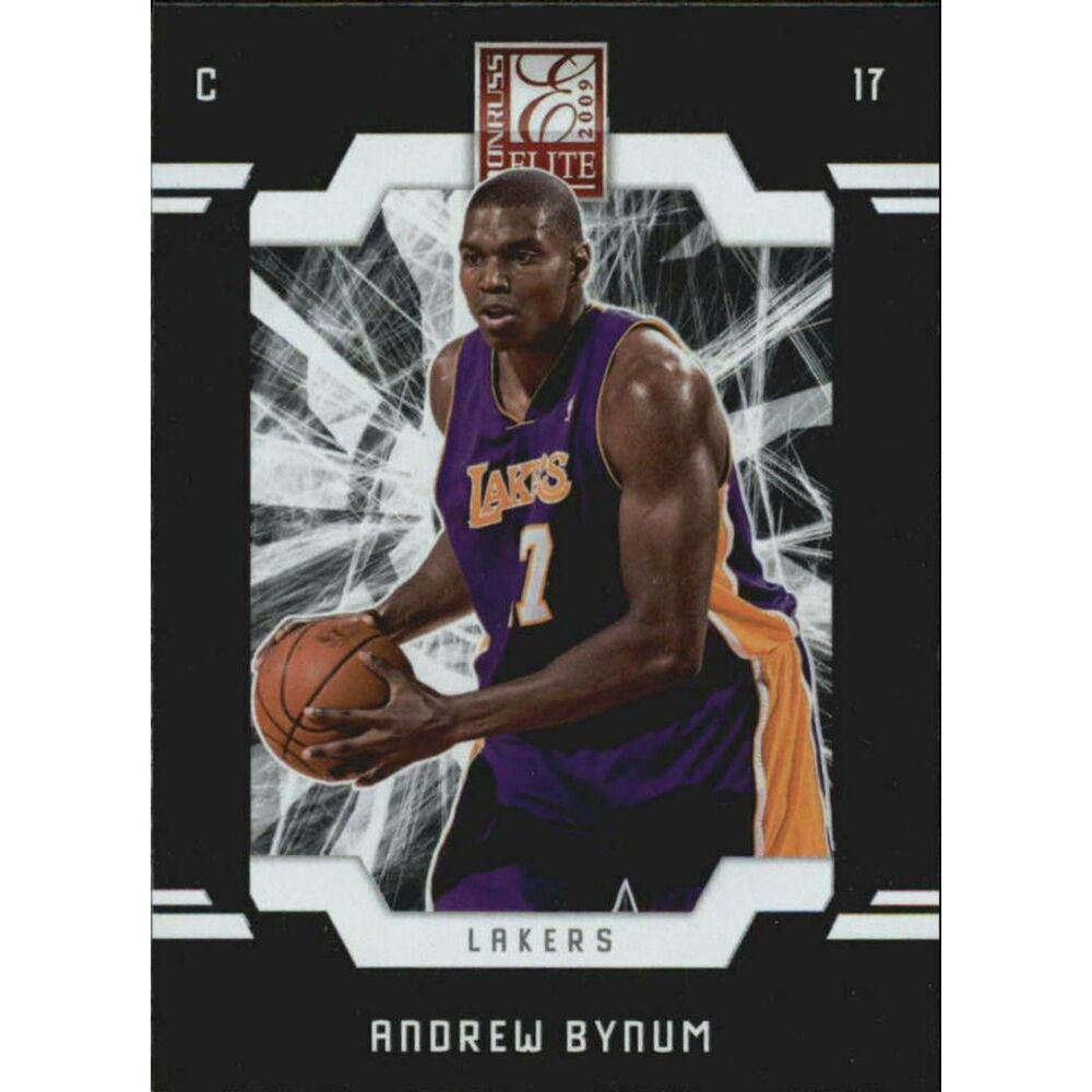 2009 Donruss Elite Basketball Card - #51 Andrew Bynum